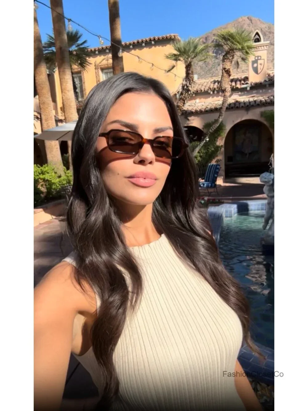 Slim Rectangular Sunglasses, Anti-Reflective Lenses, UV Protection
